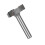 T Type Router Bit 45# Carbon Steel 3-Flute with 7