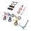 Mini Finger Skateboards Toys Set Finger 8