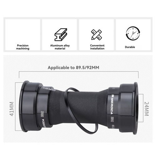 Μεσαία τριβή BB92 Fit 41x86.5-92mm με σπείρωμα κόκκινο 1