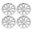 4PCS 18in Wheel Hub Cap Full Wrapping Wheel Hub 4