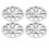 4PCS 18in Wheel Hub Cap Full Wrapping Wheel Hub 9