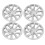4PCS 18in Wheel Hub Cap Full Wrapping Wheel Hub 5