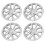 4PCS 18in Wheel Hub Cap Full Wrapping Wheel Hub 7