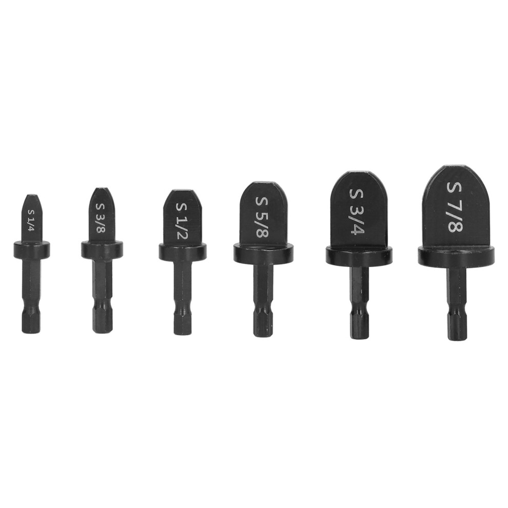 6Pcs Swaging Tool Drill Bit Set Convenient