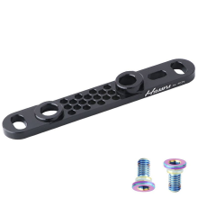 Adaptér pro kotoučovou brzdu jízdního kola CNC držák kotouče černý přední