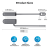 2 tapas protectoras para extremos de cable Ethernet 2