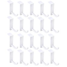 Supporto per cuffie con gancio Supporto per cuffie Organizzatore per cavi da ufficio Bianco