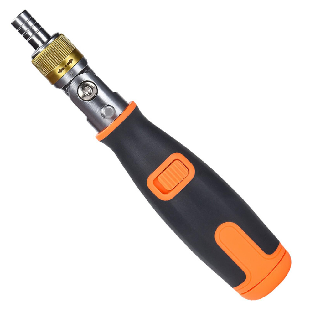 10 In 1 Multi Bit Ratcheting Screwdriver Set With 90 Degree Adjustable Angles And Ergonomic Grip For Precision Electronics Repair 6038364083227