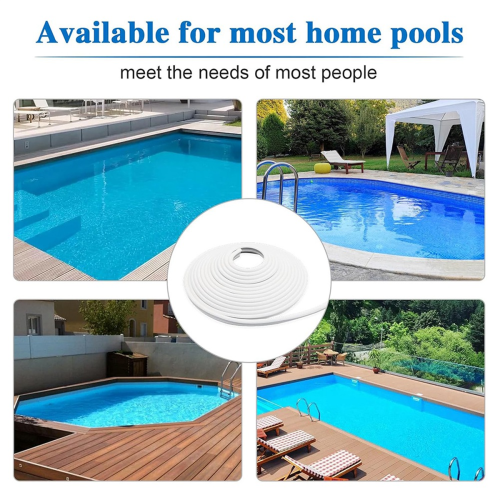 120ft Liner Lock Inground Pool Pärlformad Kil T-Shape Lock Rulle 2