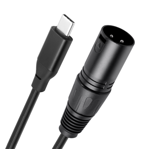 Kabel USB C na XLR, adaptér 6,6 FT XLR samec na USB C 1