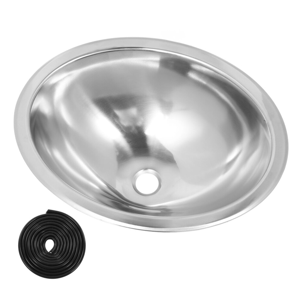 446X346x150mm Rv 304 Stainless Steel Sink Oval 8320539832401