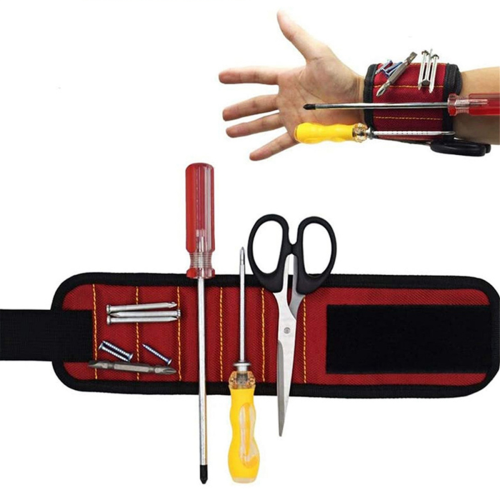 Magnetic Wrist Strap for Fixing Screws,Nails,Drill Wrist Strap Tool B 2