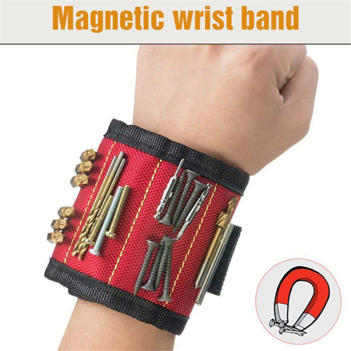 Magnetic Wrist Strap for Fixing Screws,Nails,Drill Wrist Strap Tool B 1