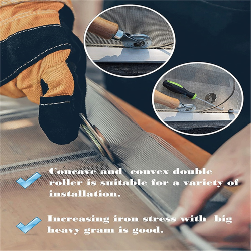 Screen Door Tool Kit - 20 Pieces Screen Installer Clips A 2
