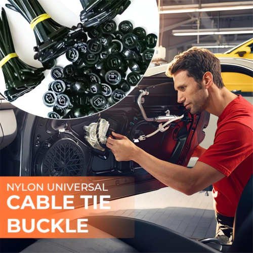 Nylon Universal Cable Tie Buckle Plastic Cable Ties Tool 20PCS 2