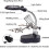 Adjustable Helping Hands Soldering Station with Portable Stand, Light, Clips, and Tool Modelling Kit for Precision Tasks 2