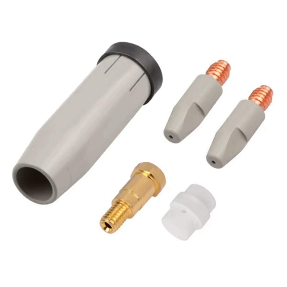 5Pcs 24Kd Coating Protection Nozzle 1.2Mm Mig Torch Gas Nozzle Tip 4713648018196