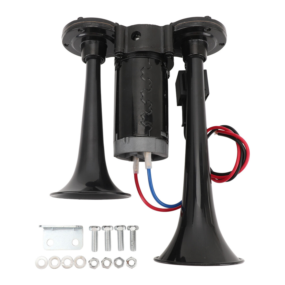 DC24V 130dB Dual Trumpet Horn Loud Sound Sturdy-image-OPC-PKBGDGH-NEW