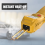 Handheld Wireless Charging Plastic Welding Tool Yellow 4