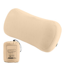 Portable Camping Pillow Washable Travel Pillow Comfortable Lightweight 16.93x8.66x4.33 Multicolor Skin Color for Airplanes and Outdoor Use