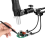 Metal Welding Holder, 2PCS Flexible Arms Soldering Third Helping-Hand 3