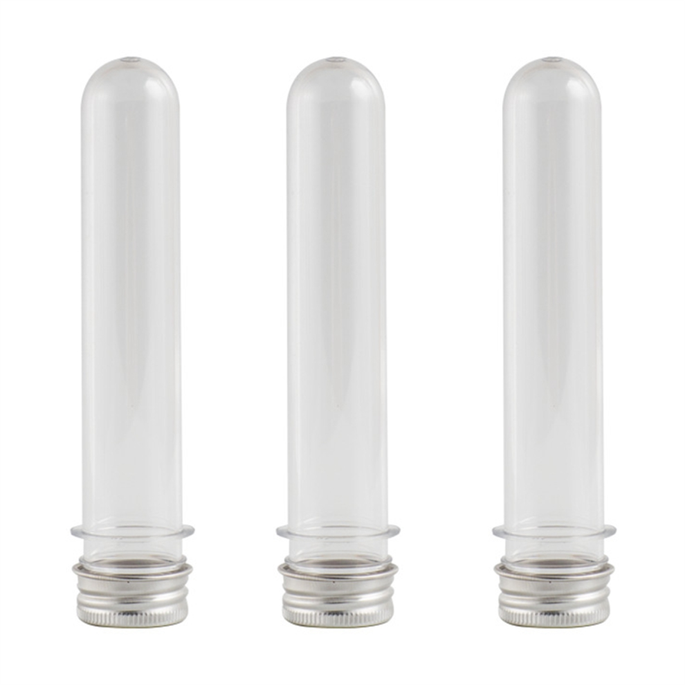 20Pcs 40Ml Clear Test Tubes With Caps Plastic Storage Tubes 4713648017502