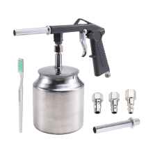 Strumento di sabbiatura pneumatico portatile da 1/4 di pollice da 750 ml