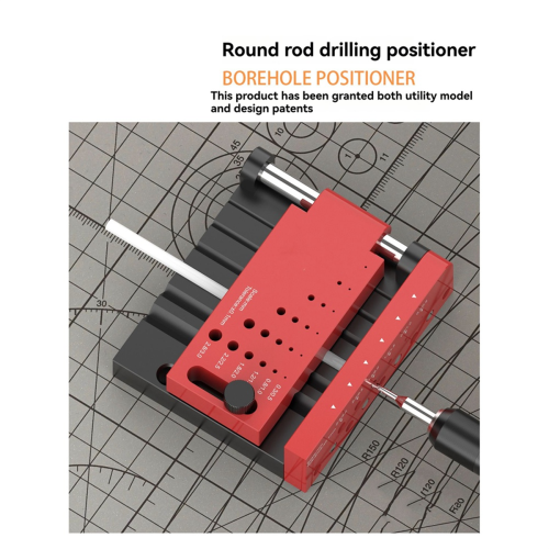 Model Borehole Positioner Locator Model Tool Round Rod Center 2