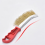 3PCS Multi-Function Tool Wire Brush Copper Plated Cleaning Brush A 7