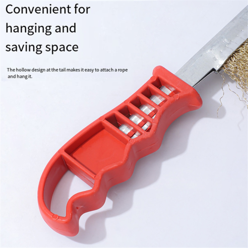 3PCS Multi-Function Tool Wire Brush Copper Plated Cleaning Brush A 1