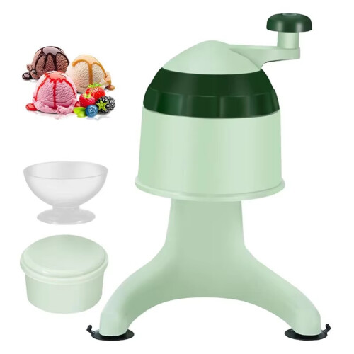 Manual Ice Shaver, Summer Snow Cone Machine for Flavored Snacks