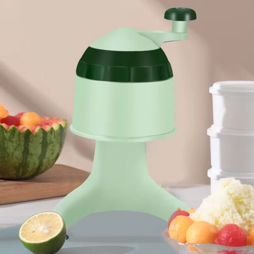 Manual Ice Shaver, Summer Snow Cone Machine for Flavored Snacks 1