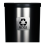 Indoor Trash and Recycle Combo for Garbage Can Logo Symbol 3