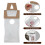 Pacote com 500 sacos transparentes para pendurar na porta, 6 polegadas x 12 polegadas 4