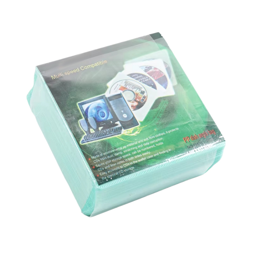 Colección de 100 CD/DVD de doble cara Scratch - Verde