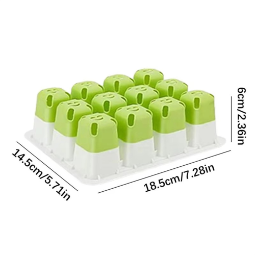 Plantbrickor, silikonbrickor för krukväxter, set om 5 2