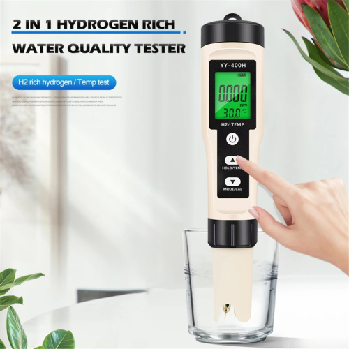 2-i-1 ORP H2 Temperatur pH Måler Hydrogenrig Testpen 1