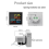 AC 50-300V Digital Voltmeter Amperemeter 100A Wattmeter Frequenzmesser 4