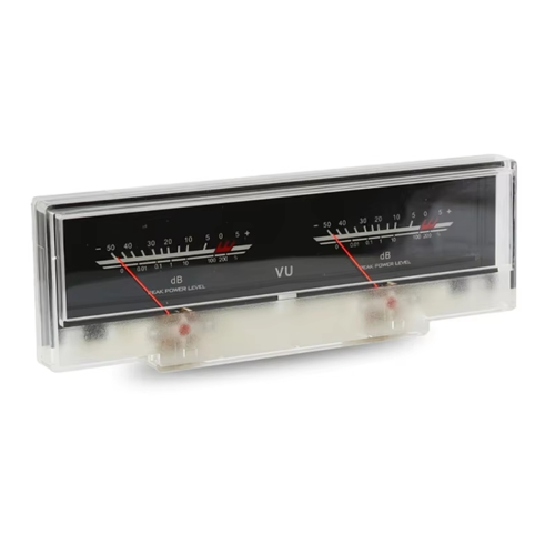Placa amplificadora de áudio estéreo Double Pointer VU Meter com driver 2