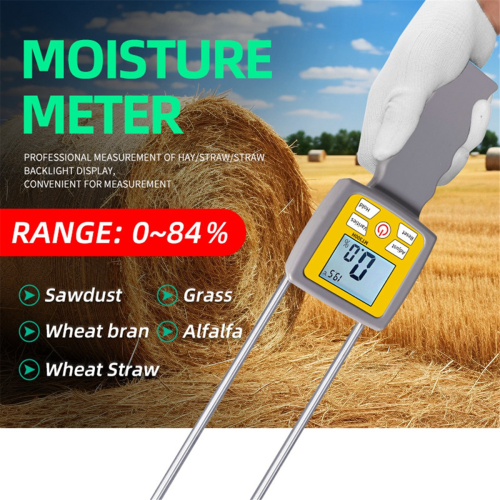 MT300H Hay Moisture Meter LCD Digital Display Humidity Detector 1