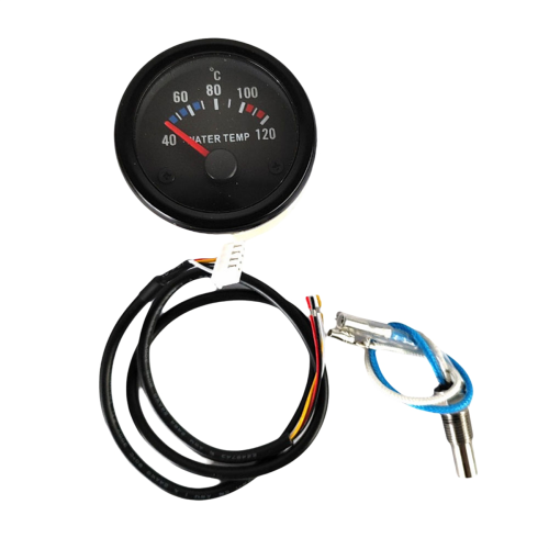52 mm Car Pointer Water Temperature Gauge Kit LED Light Pointer