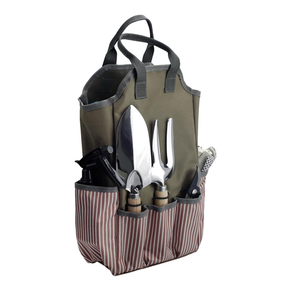 Garden Tool Storage Bag - Heavy Duty Garden Tote With Pockets, Standable Gardening Tool Organizer For Home Use 6447073411311