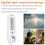 Termometru higrometru interior cu indicator, higrometru vertical de perete 7