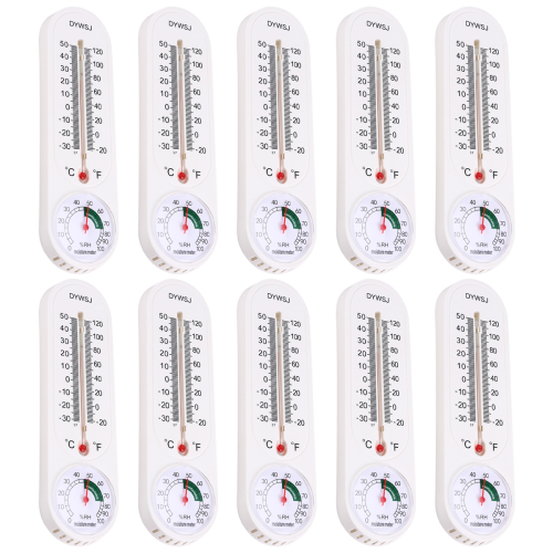 Termometru higrometru interior cu indicator, higrometru vertical de perete 2