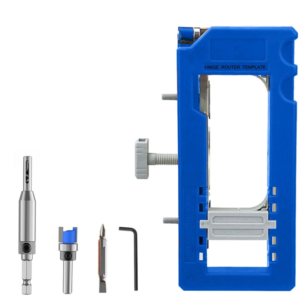 Door Hinge Router Template,Door Clamps Mortise,Door Mounting Kit 4713648004588