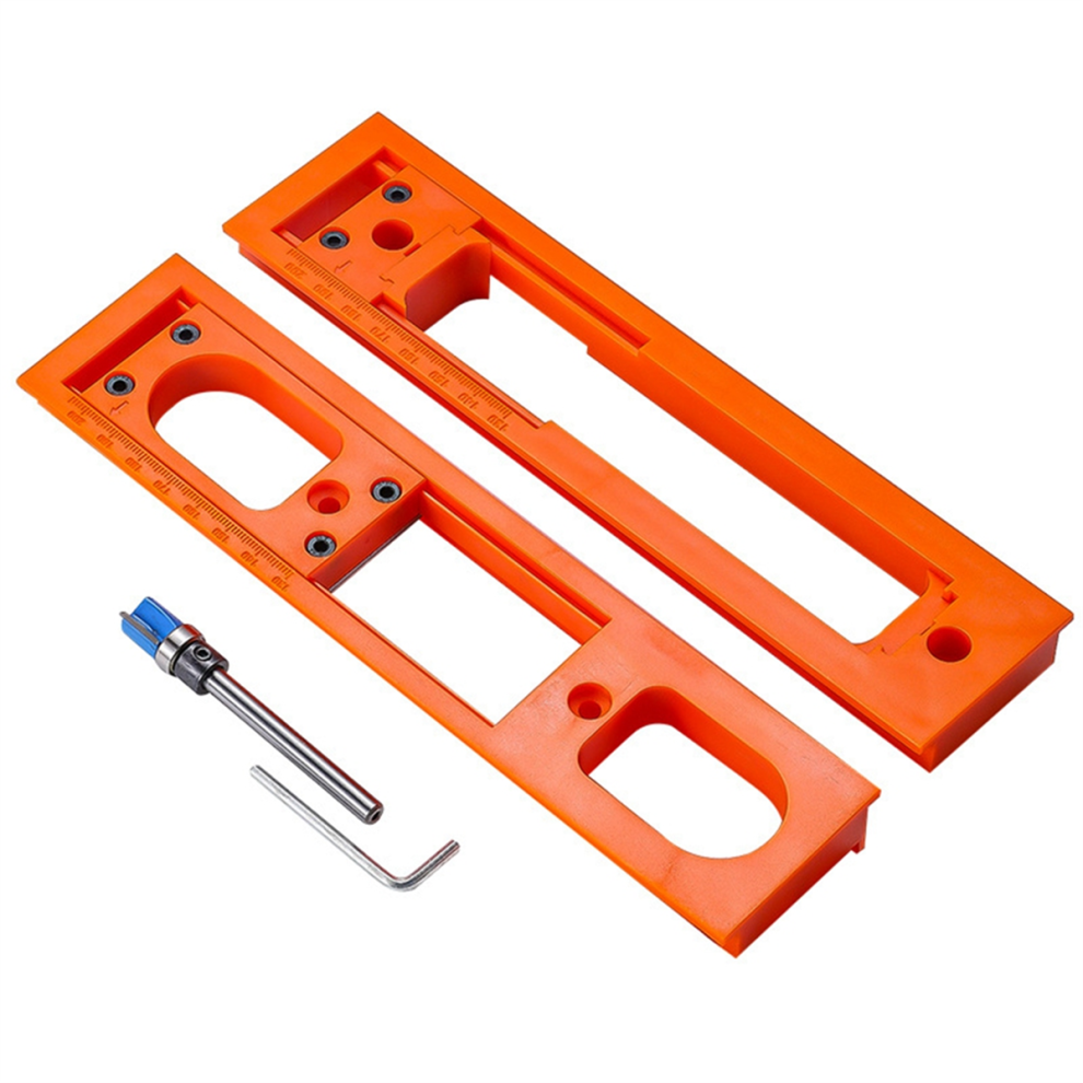 Door Hinge Jig Installation Kit,Door Frame Hinge Template Router Jig 4713648004601