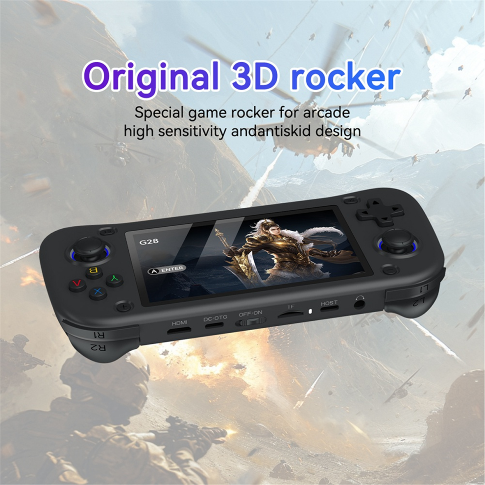 Console Portable X9 – 20 000+ Jeux Rétro, écran 5,5 Pouces 1080p, 10 émulateurs, Batterie 2000mAh – Pour Enfants Et Adultes