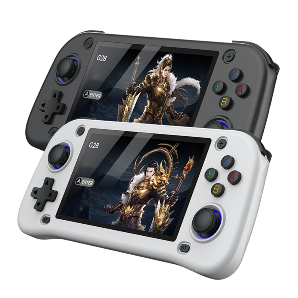 R36MAX Console de jeu rétro, écran IPS 4,0 , mémoire 128 Go, 22 000 jeux préinstallés, batterie de 4000 mAh, portable, pour enfants