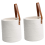2pcs Wall Mounted Baskets Wicker Storage Baskets 5