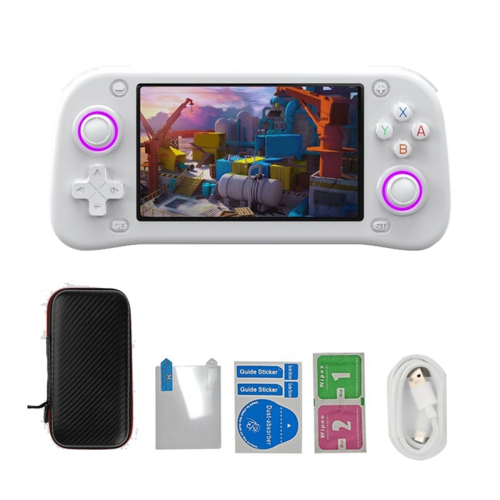 XF43 Retro Handheld Game Console 4,3 inch IPS-scherm Wit